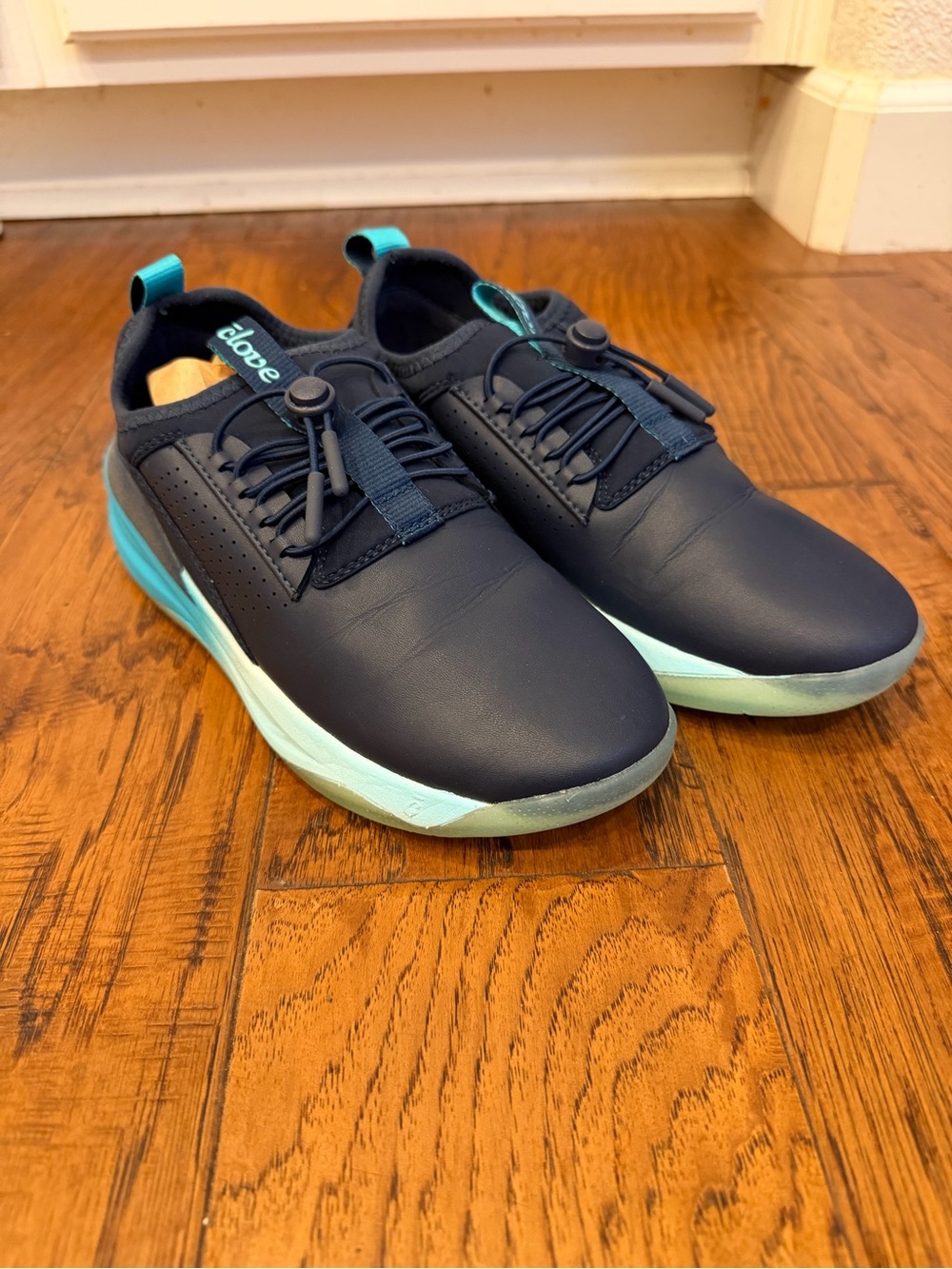 Love Navy and Teal Casual Sneaker - Picture 3 of 8